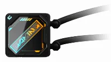 Sistema De Enfriamiento Liquido Gigabyte Gaming 240, 2x 120mm, Hasta 2200rpm, Argb, Negro